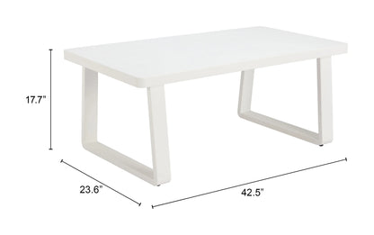 Welt Coffee Table White