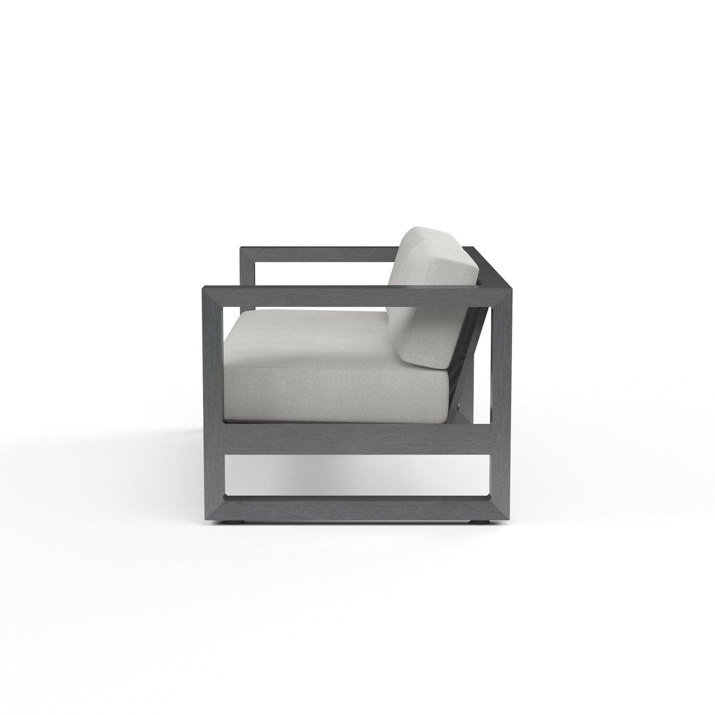 Redondo Loveseat in Cast Silver, No Welt