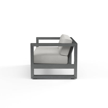 Redondo Loveseat in Cast Silver, No Welt