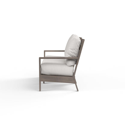 Laguna Loveseat in Canvas Flax, No Welt