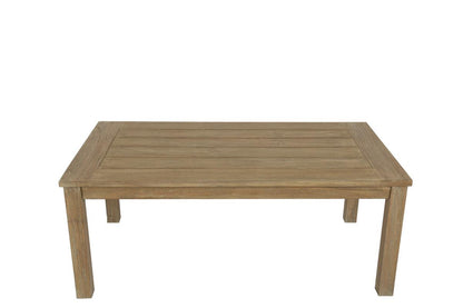Coastal Teak Rectangular Coffee Table
