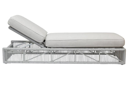 Miami Adjustable Chaise in Echo Ash w/ Self Welt