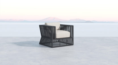Milano Club Chair in Echo Ash w/ Self Welt