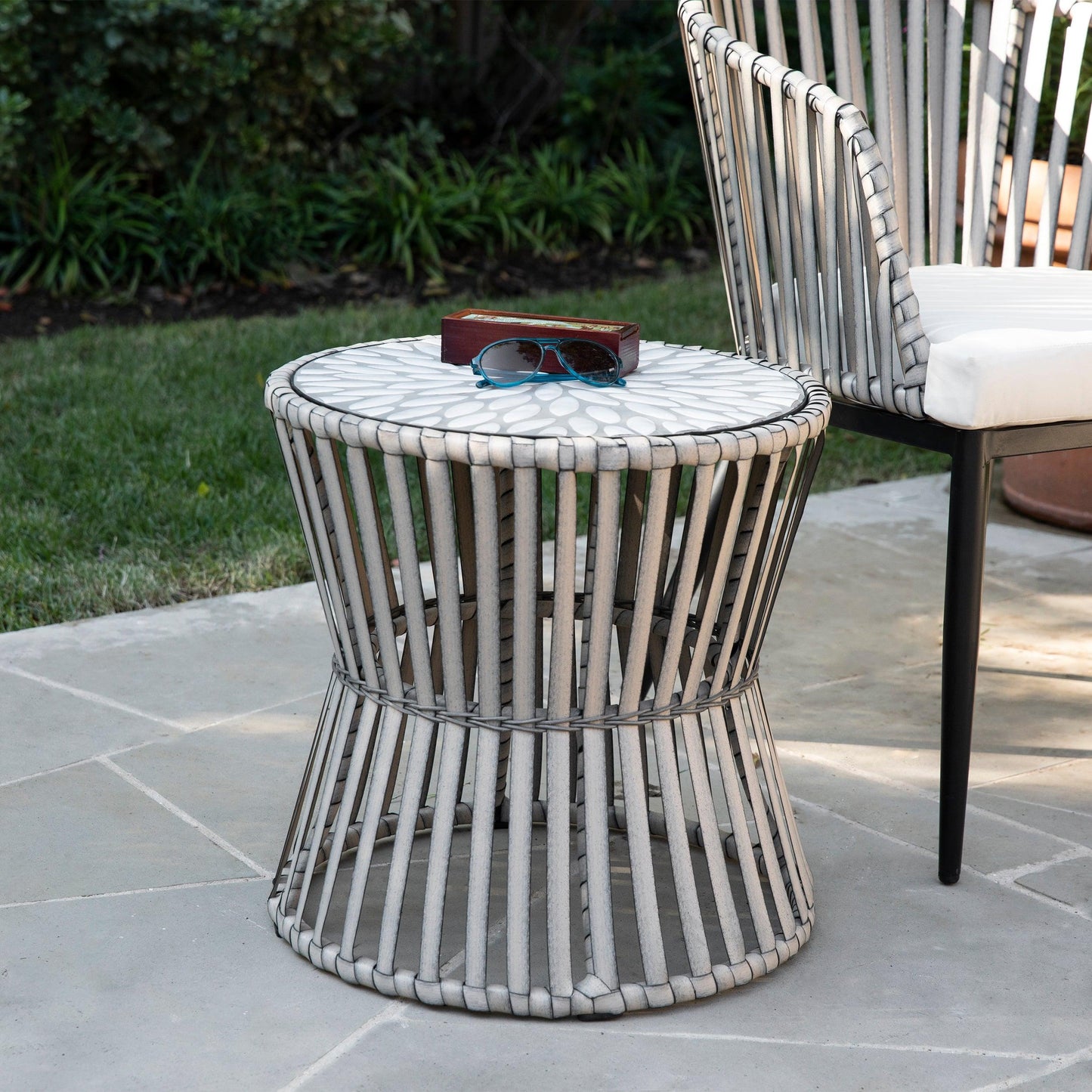 Melilani Round Outdoor Side Table