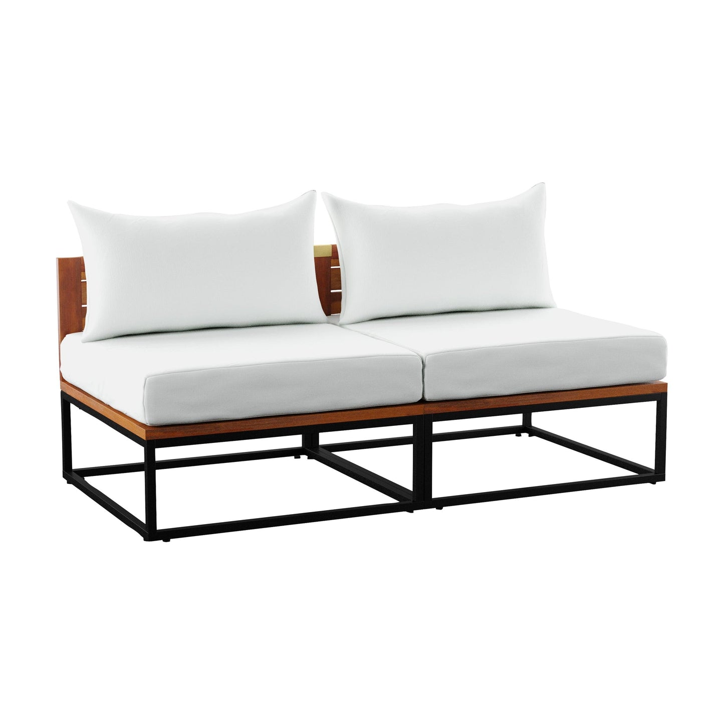 Taradale Modular Outdoor Loveseat w/ Cushions