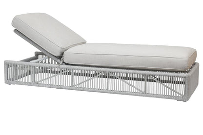 Miami Adjustable Chaise in Echo Ash w/ Self Welt