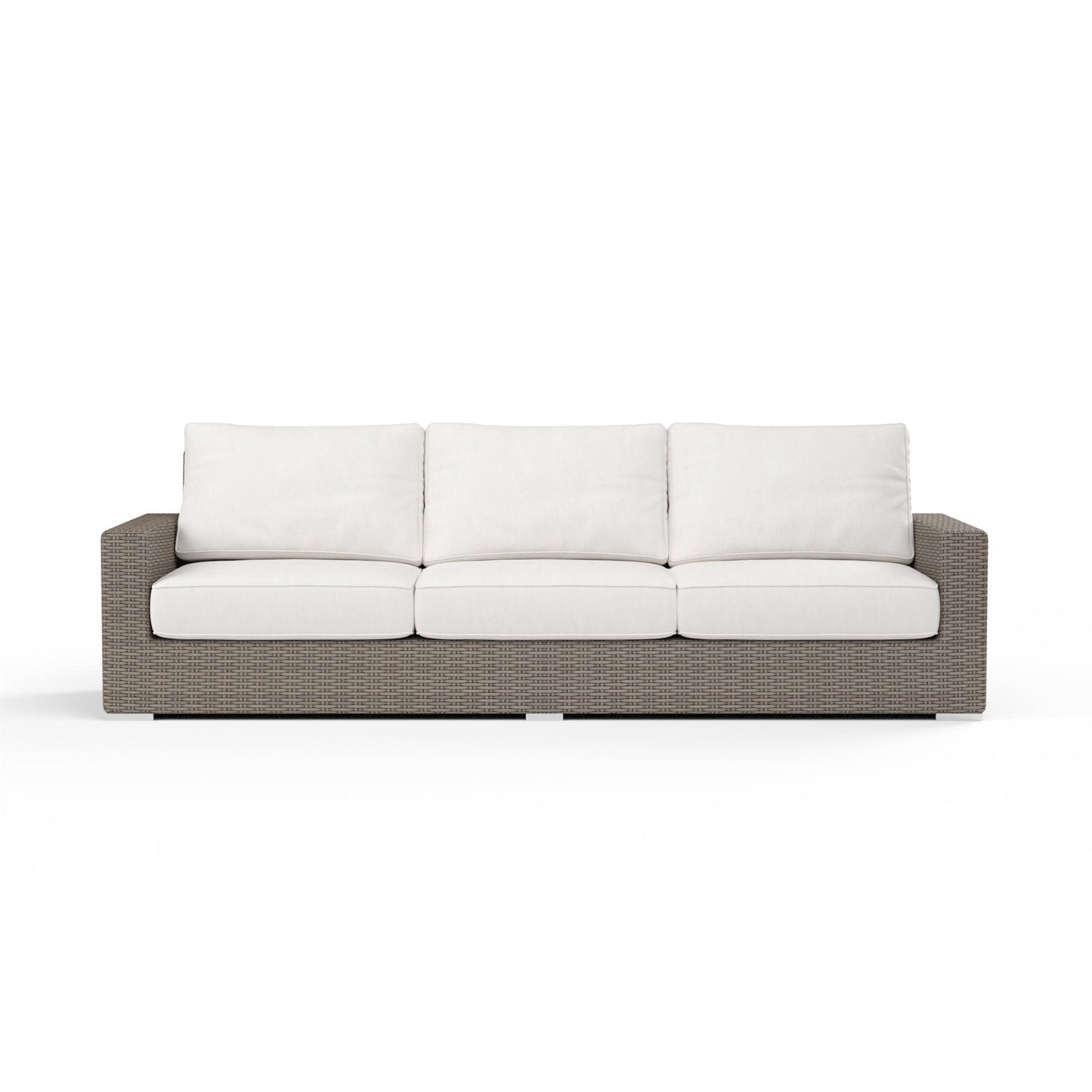 Coronado Sofa in Canvas Flax w/ Self Welt