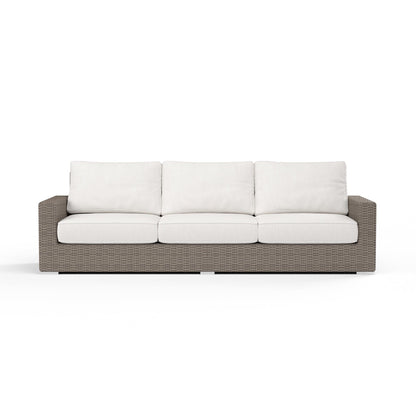 Coronado Sofa in Canvas Flax w/ Self Welt
