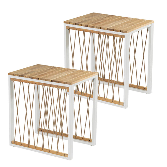 Wallmond Outdoor End Table Set