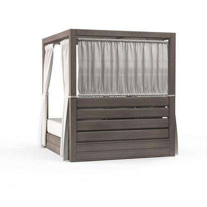 Laguna Resort King Daybed in Canvas Flax, No Welt