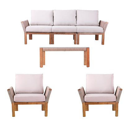 Brendina Outdoor Conversation Set – 4pc