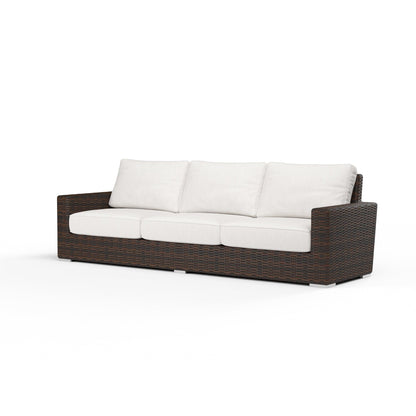 Montecito Sofa in Canvas Flax w/ Self Welt