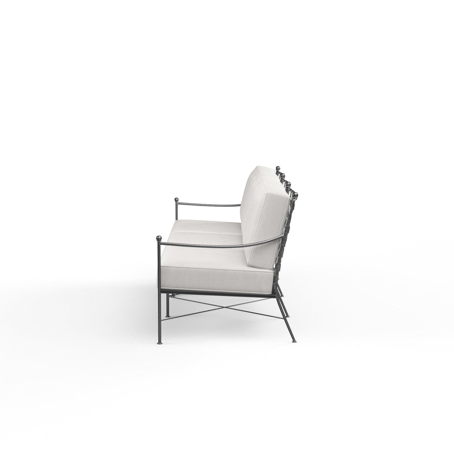 Provence Sofa in Canvas Flax w/ Self Welt