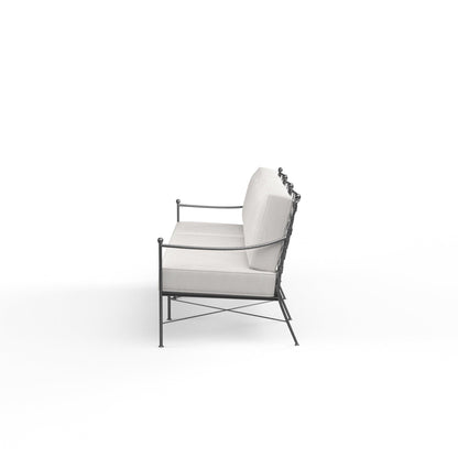 Provence Sofa in Canvas Flax w/ Self Welt