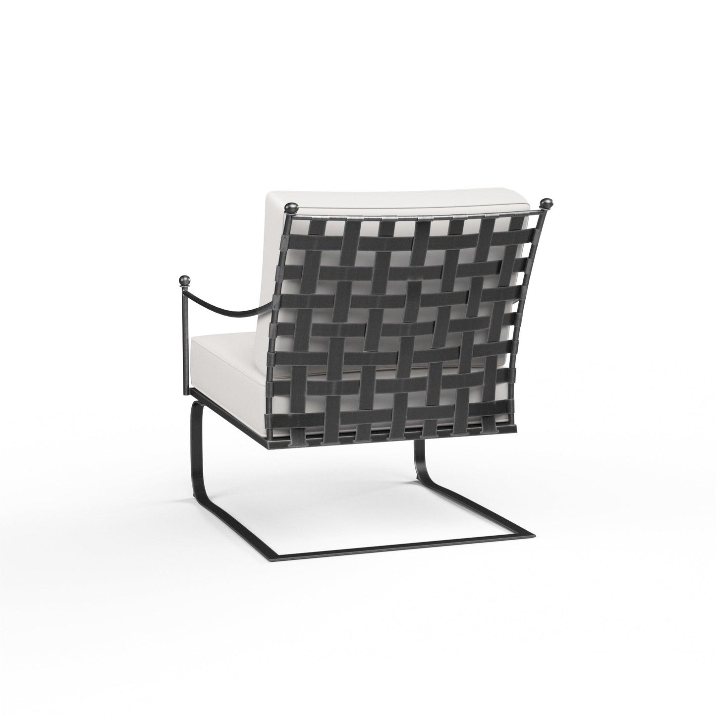 Provence Club Rocker in Canvas Flax w/ Self Welt