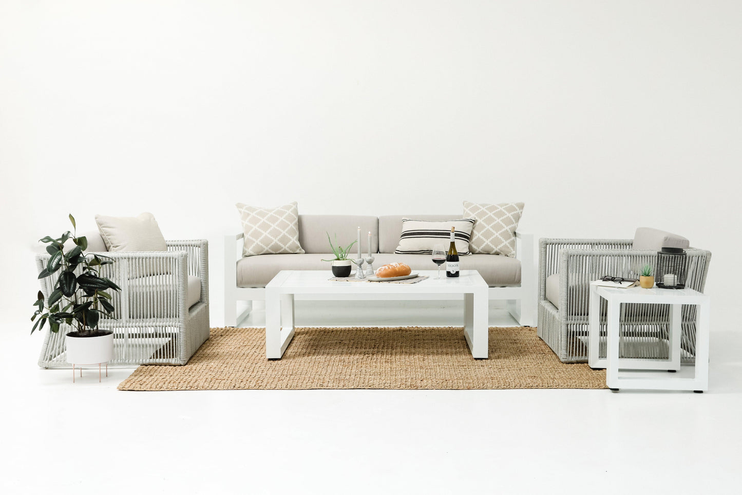 Miami Club Chair in Echo Ash w/ Self Welt