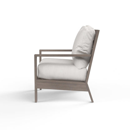 Laguna Club Chair in Canvas Flax, No Welt