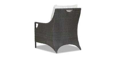 Lagos Club Chair in Cast Silver, No Welt