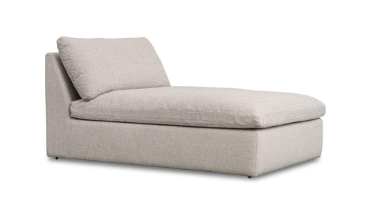 Miles Outdoor Chaise Speckled Light Grey