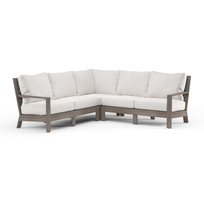 Laguna Sectional in Canvas Flax, No Welt
