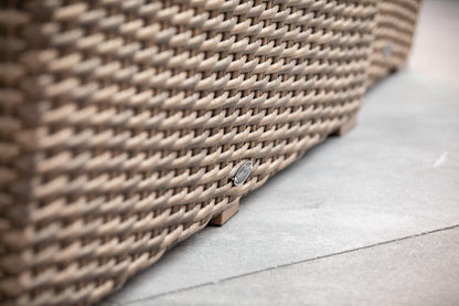 Havana Sofa in Canvas Flax w/ Self Welt