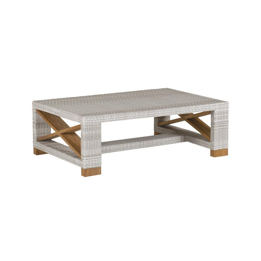 Jupiter 45 X 30 Rectangle Coffee Table W/Glass