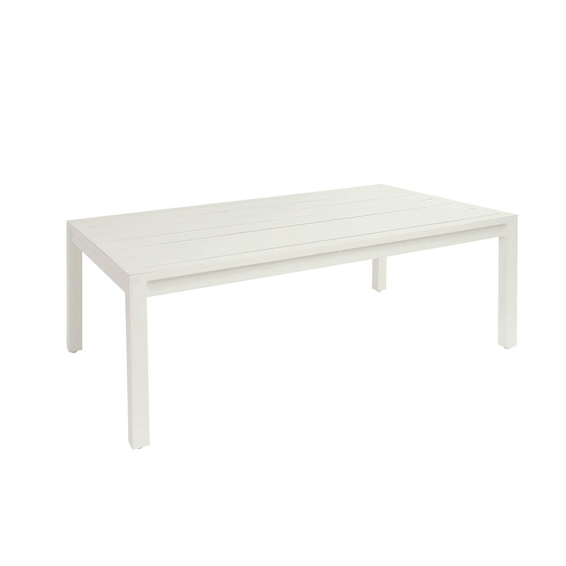Catherine 47 X 28 Rectangle Coffee Table Aluminum