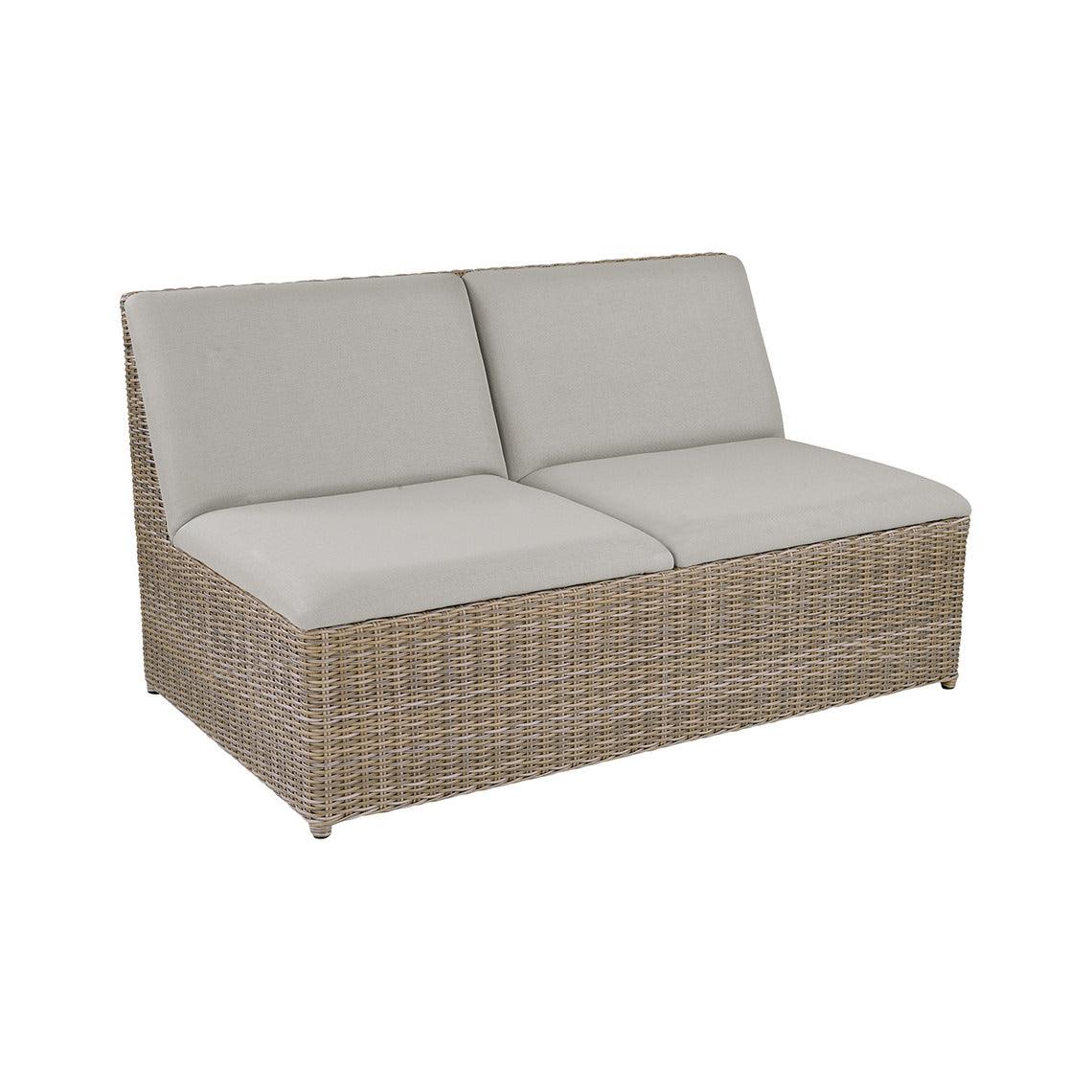 Milano Sectional Armless Settee