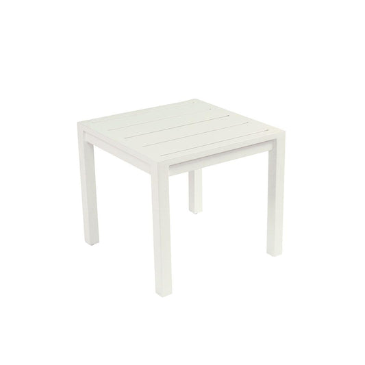 Catherine 20 Square Side Table Aluminum