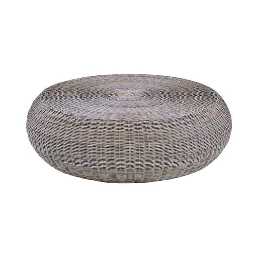 Ojai 50 Round Coffee Table W/Glass