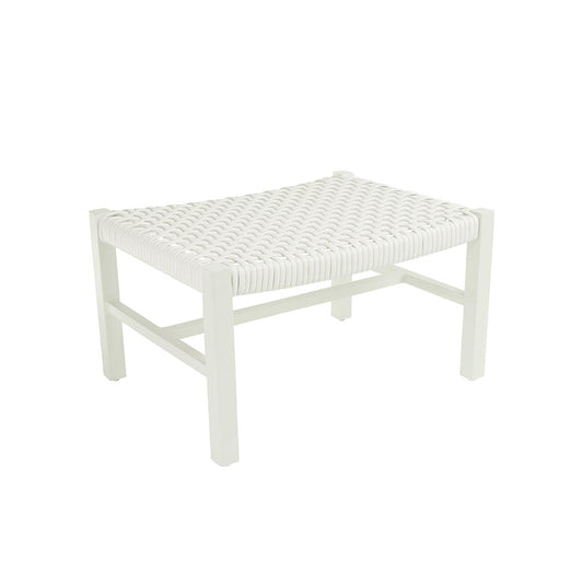 Catherine Club Ottoman Aluminum
