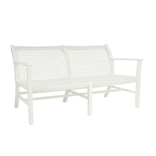 Catherine Club Settee Aluminum