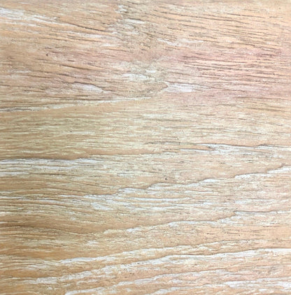 Coastal Teak Club Chair in Canvas Canvas, No Welt