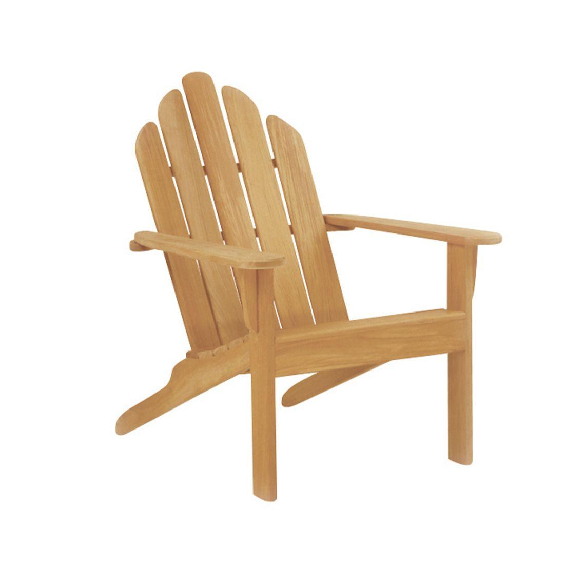 Adirondack Chair - Gd A Teak