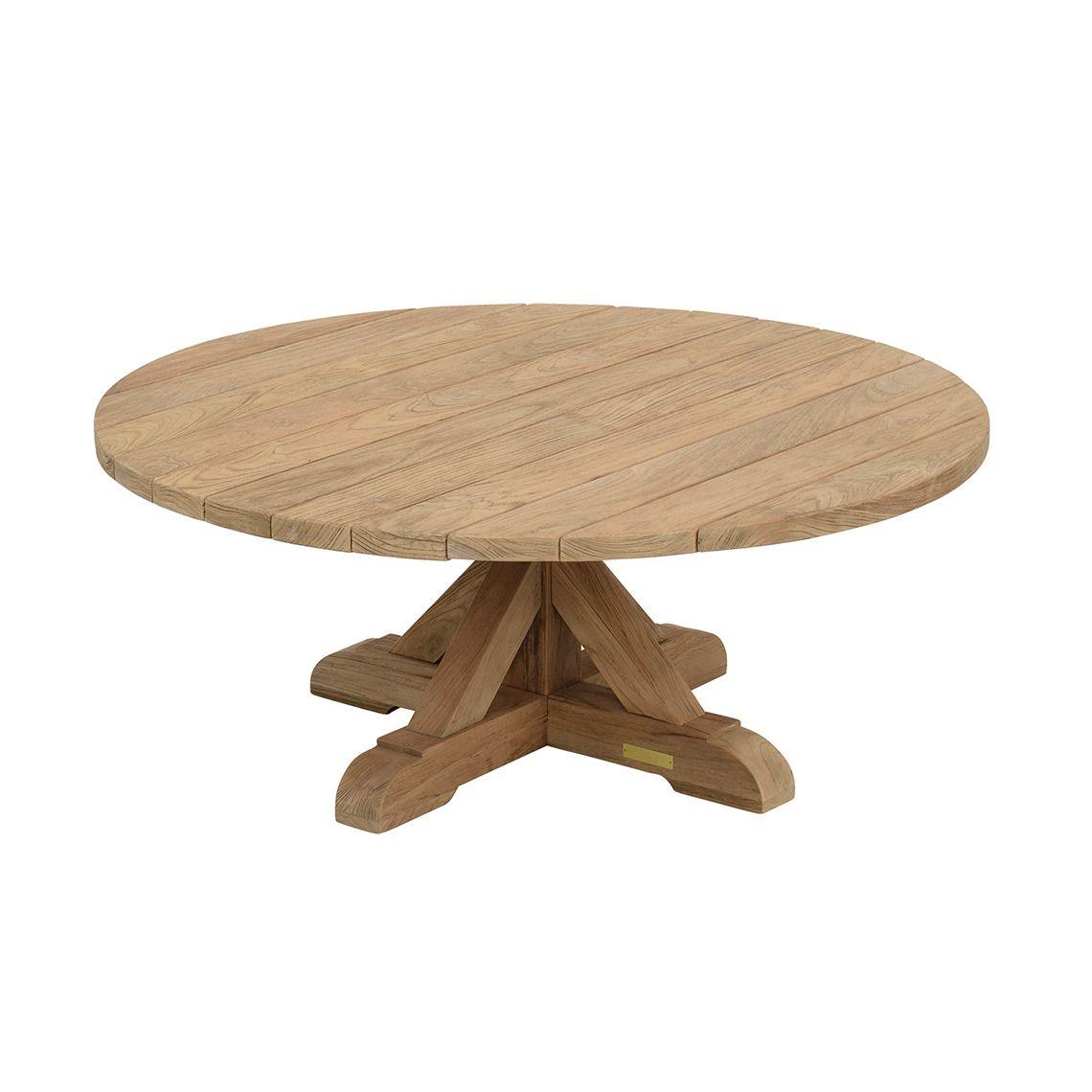 Provence 42 Round Coffee Table Distressed/Rustic