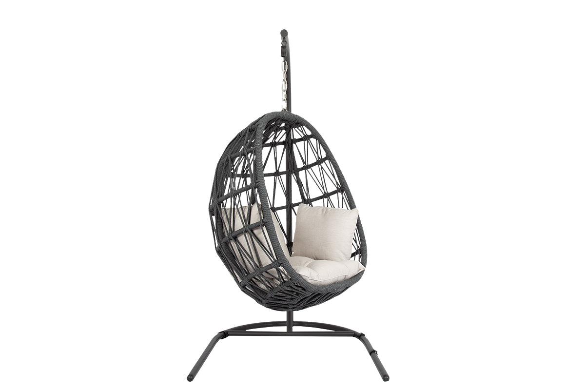 Milano Hanging Chair in Echo Ash w/ Self Welt