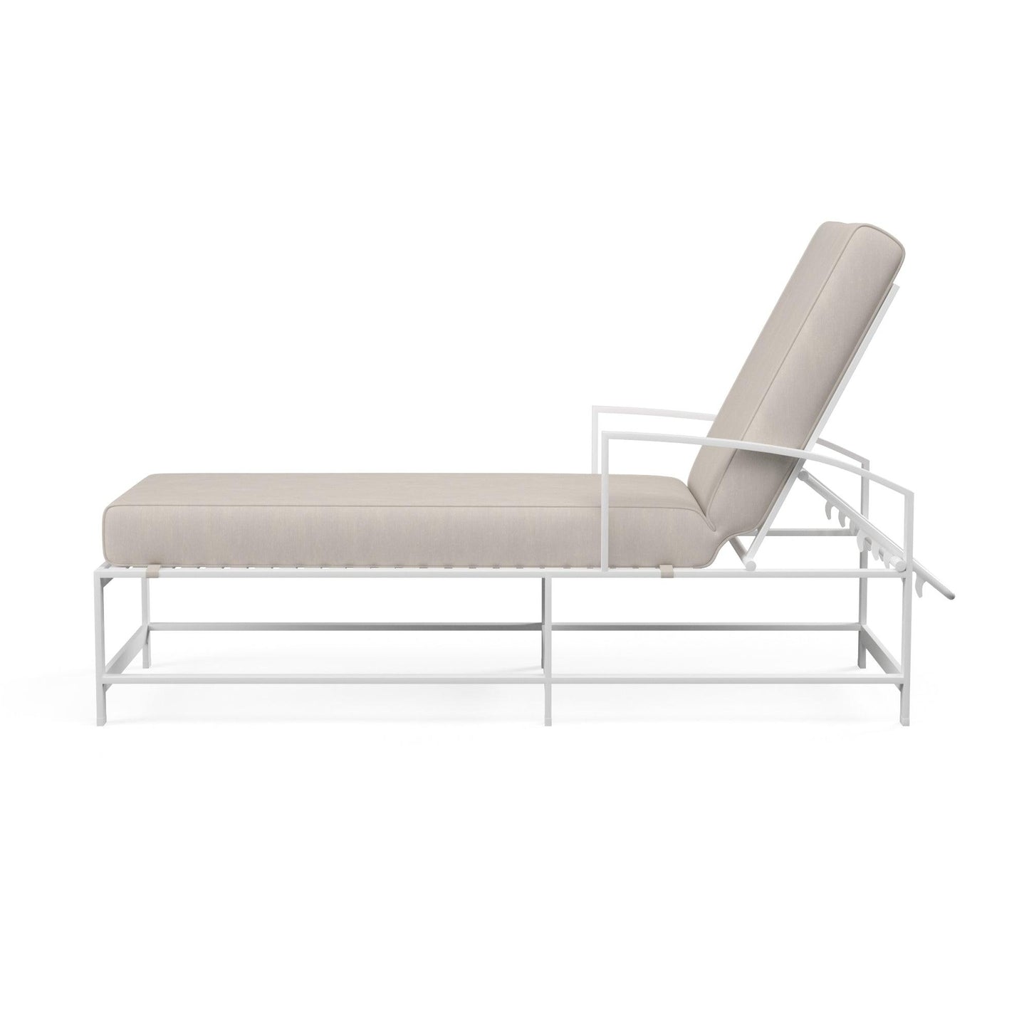 Bristol Chaise in Canvas Flax w/ Self Welt