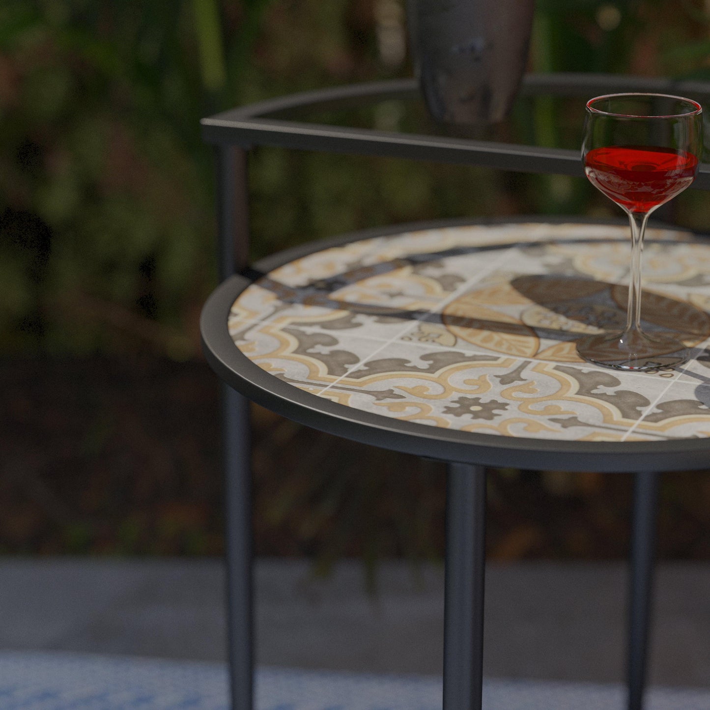 Lorengo Outdoor Accent Table