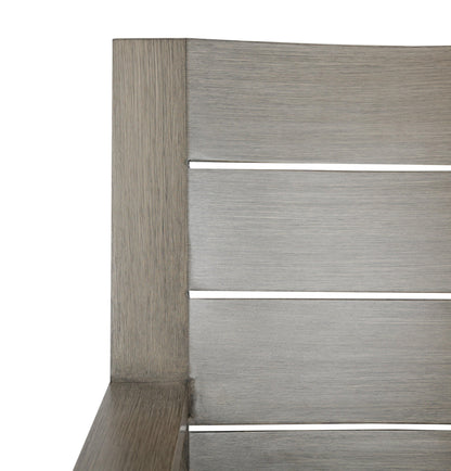 Laguna Double Chaise Lounge in Canvas Flax, No Welt