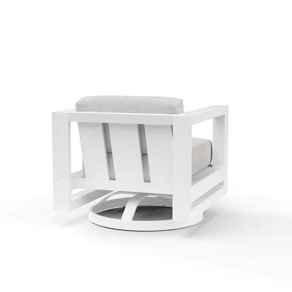 Newport Swivel Club in Cast Silver, No Welt