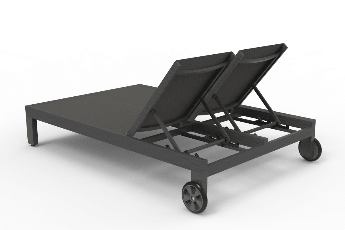 Redondo Adjustable Double Sling Chaise