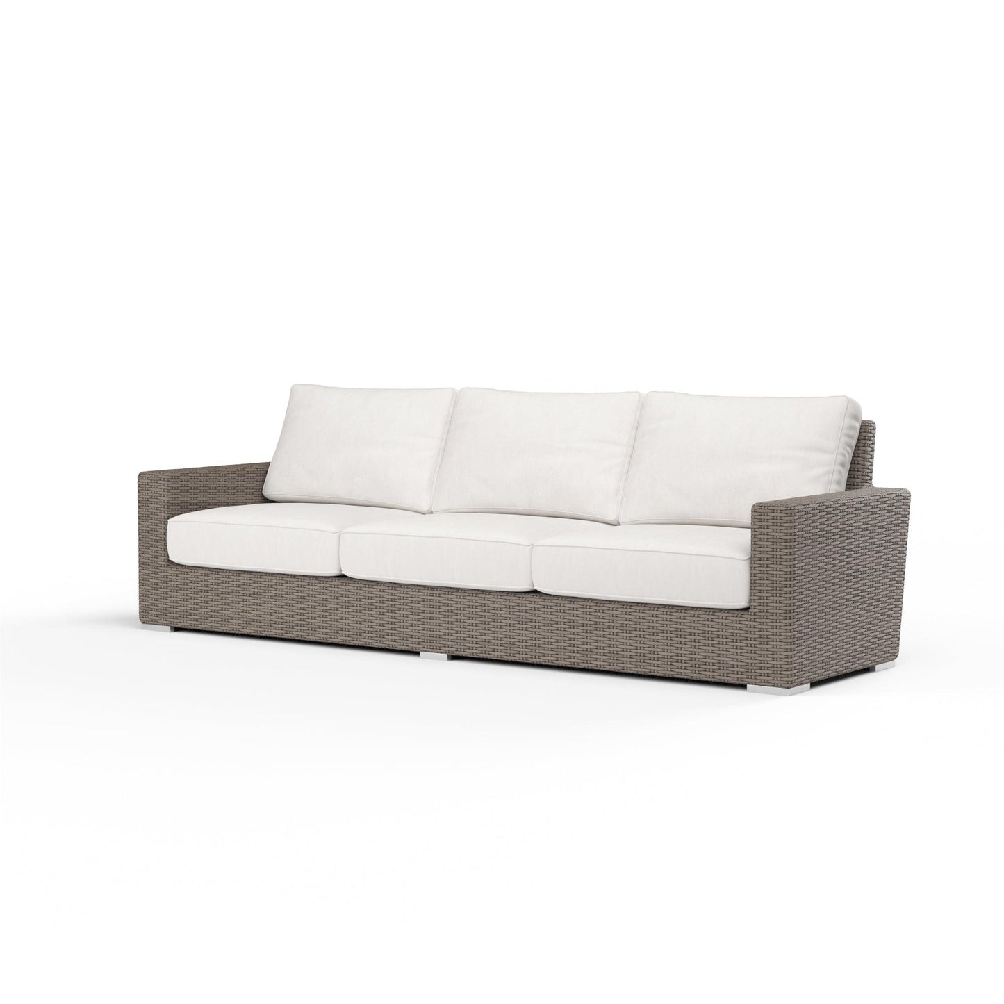 Coronado Sofa in Canvas Flax w/ Self Welt