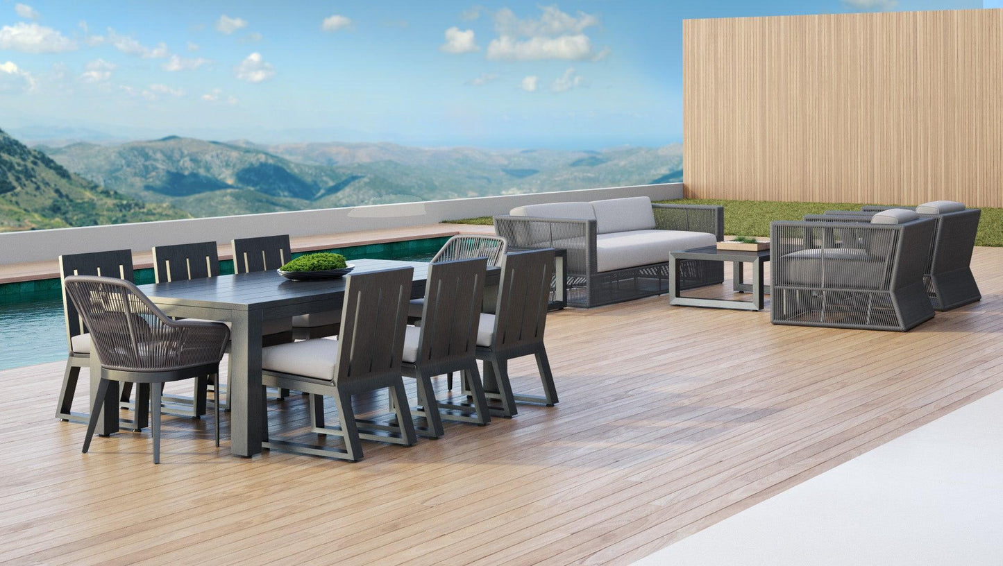 Milano Sofa in Echo Ash w/ Self Welt