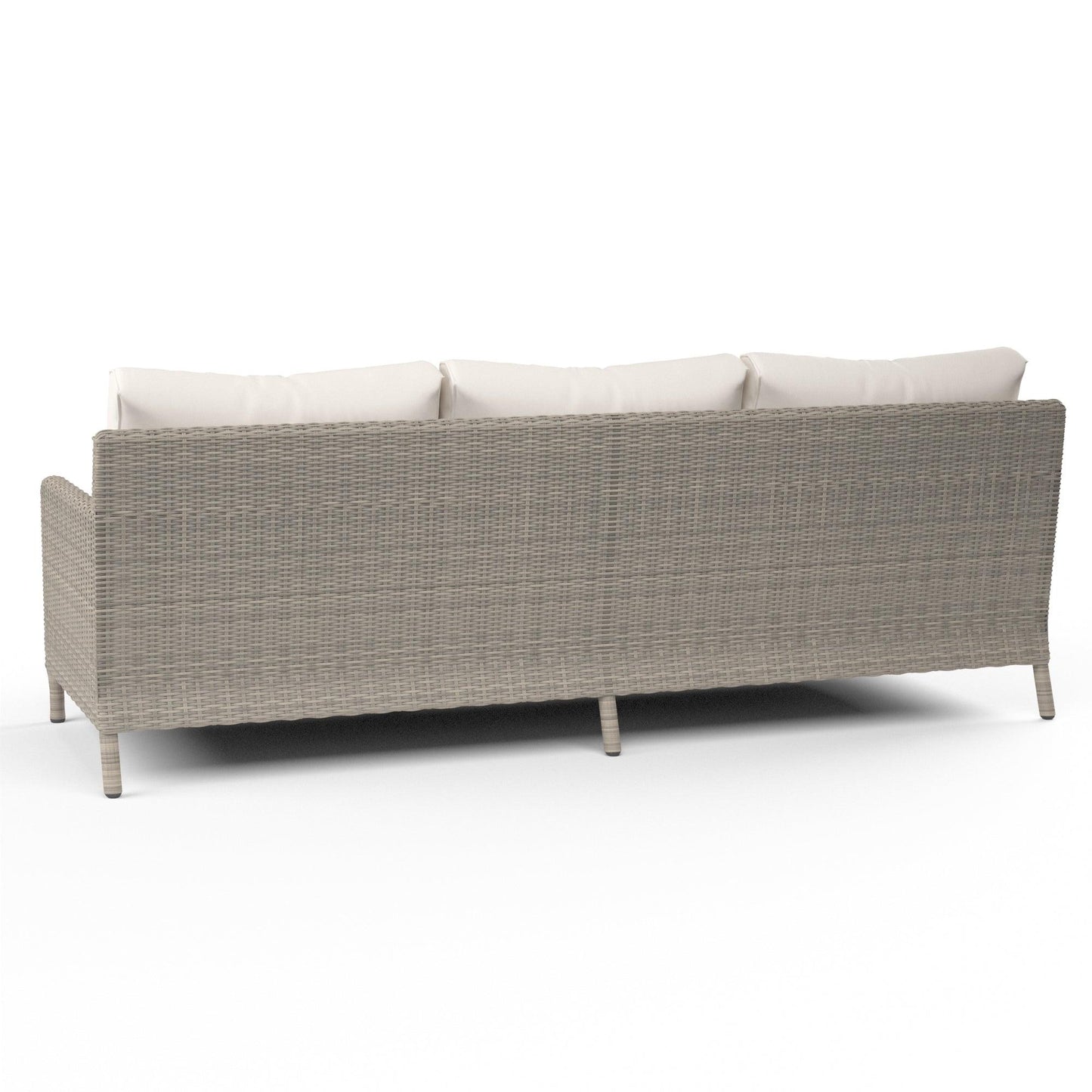 Manhattan Sofa in Linen Canvas w/ Self Welt