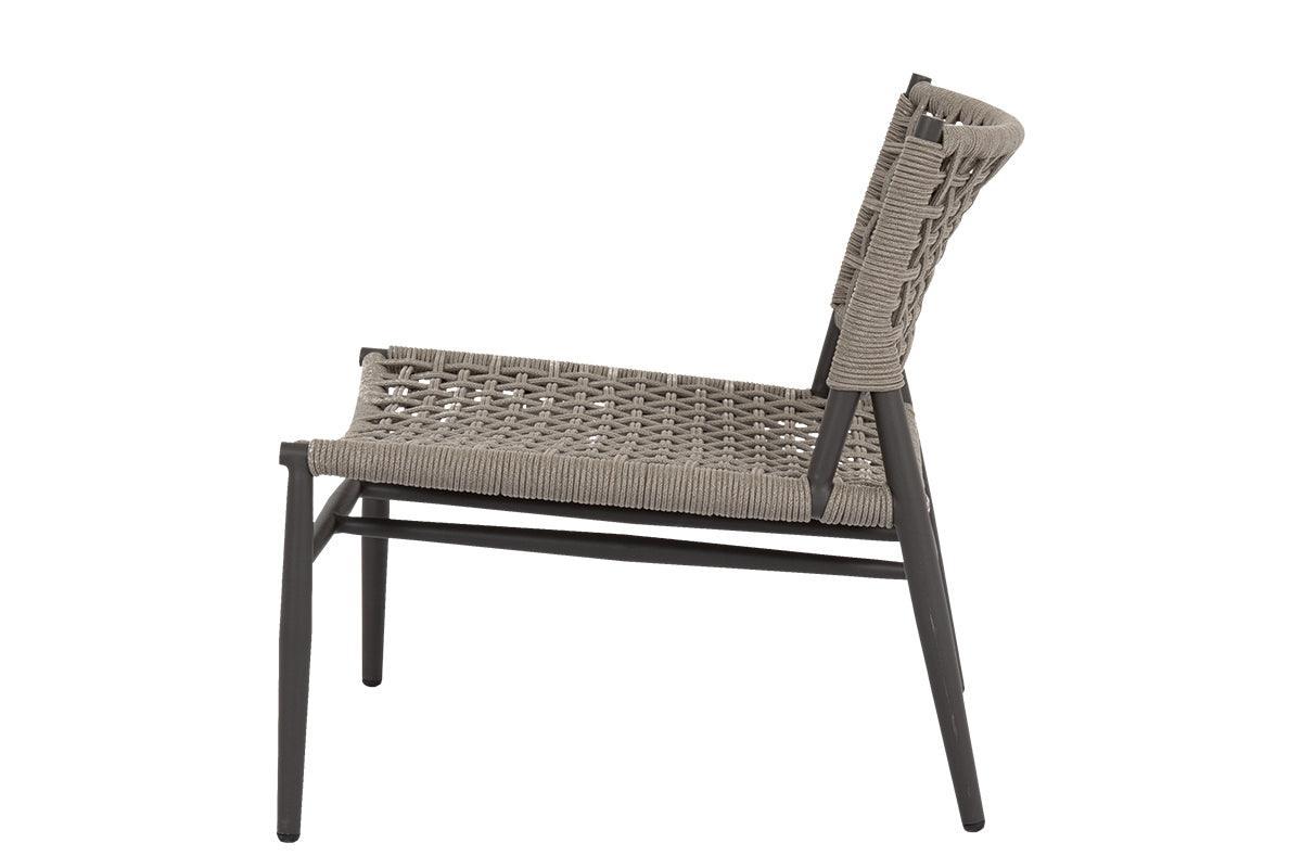 Grigio Cushionless Accent Chair