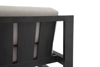 Redondo Swivel Club in Cast Silver, No Welt