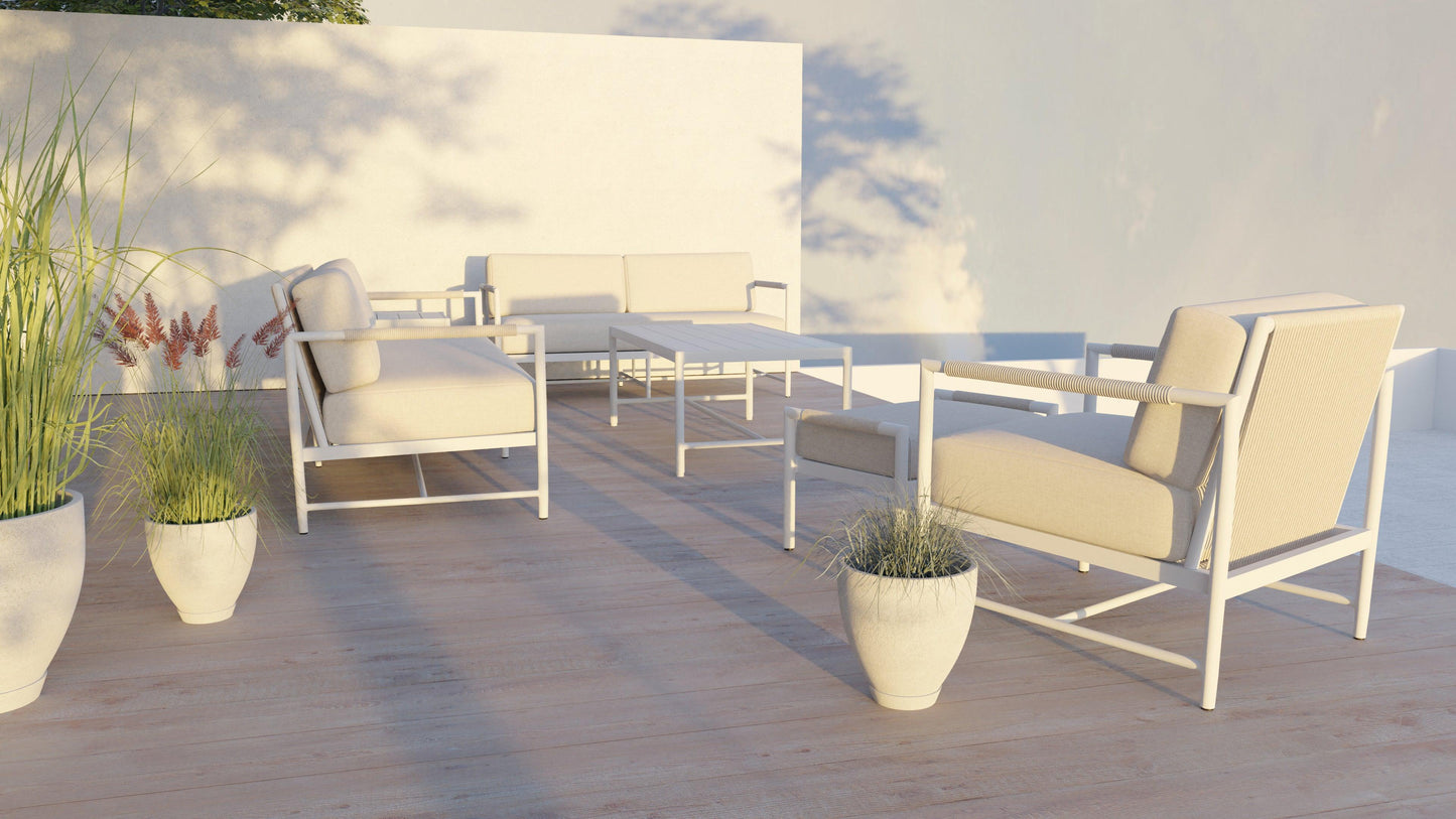 Sabbia Loveseat in Echo Ash, No Welt