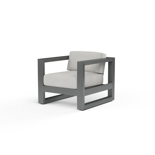 Redondo Club Chair in Cast Silver, No Welt