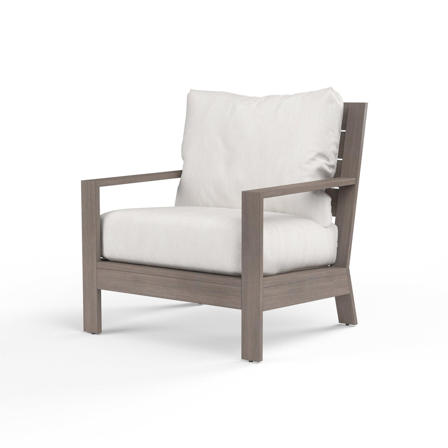 Laguna Club Chair in Canvas Flax, No Welt